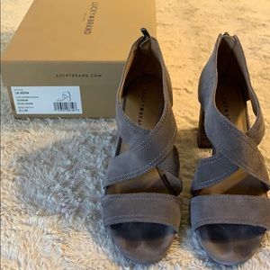 Lucky Brand Suede Sandal size 9.5